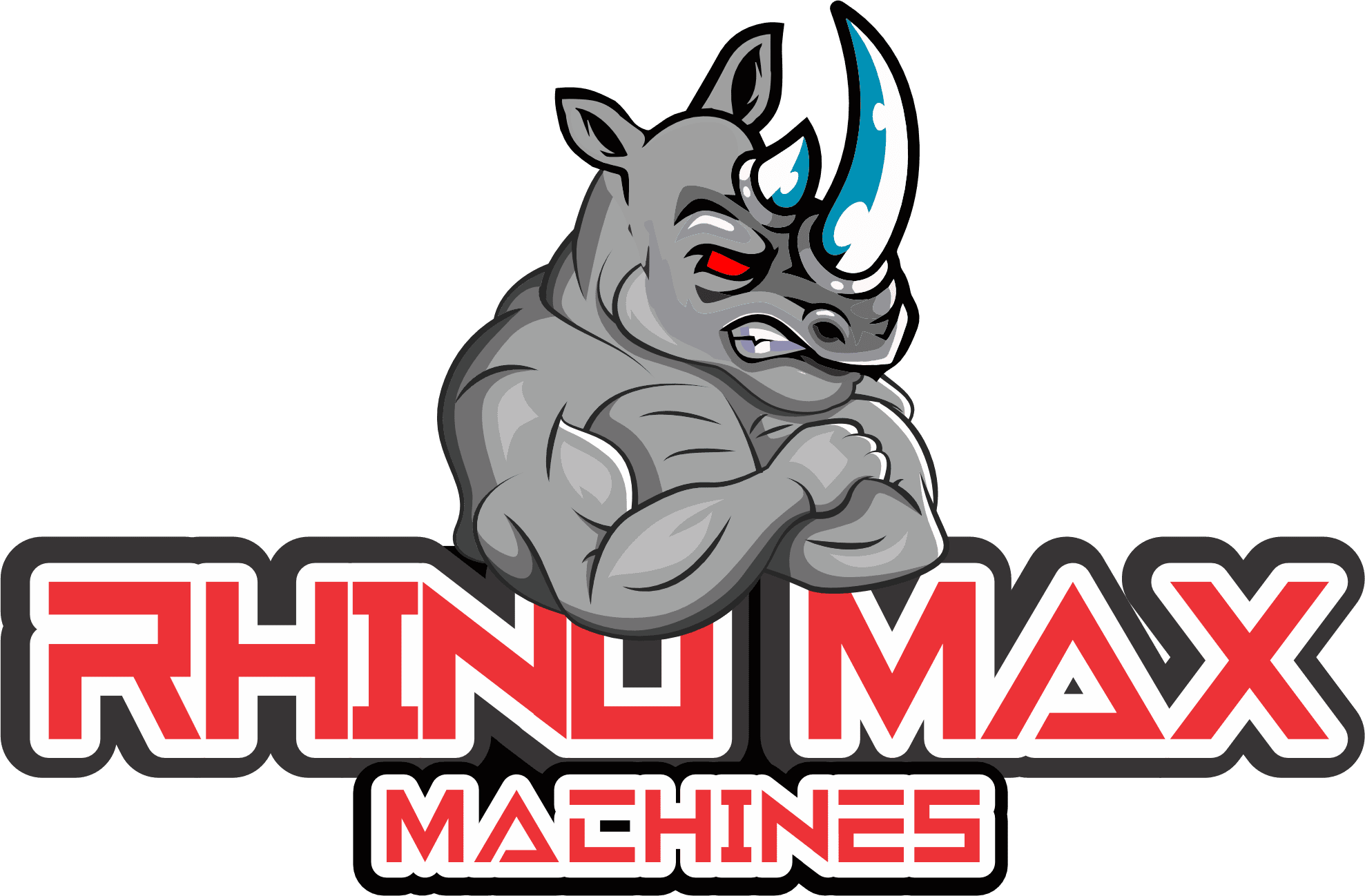 LOGO RHINO MACHINES ROJO 1